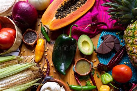 Ingredients For Mexican Punch Recipe Stock Photo Image Of Healthy