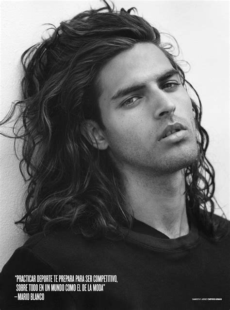 Apolos Latinos | Long hair styles men, Wavy hair men, Long ...
