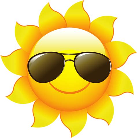 Download Sol Con Lentes Png Cartoon Sun Clipart 1184606 Pinclipart