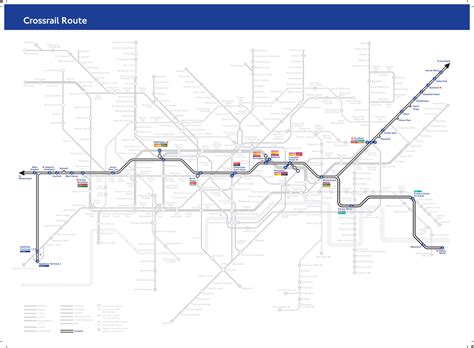 Crossrail London Map