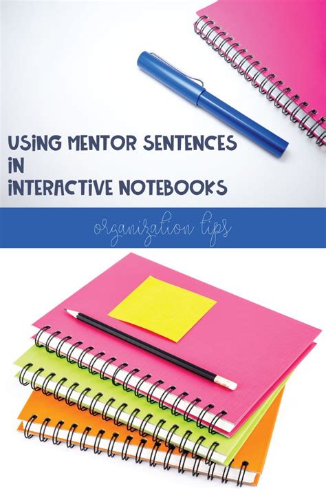 Mentor Sentences and Interactive Notebook Ideas | Mentor sentences ...