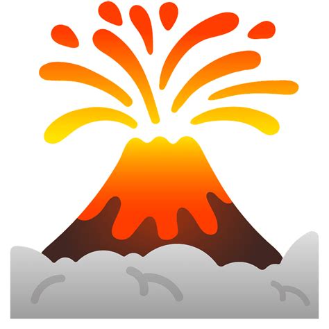Volcán Clipart Dibujos Animados Descargar Gratis Creazilla