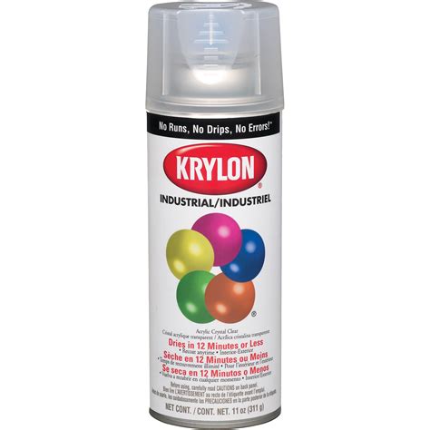 Krylon Industrial Krylon® Spray Paint Clear Aerosol Can Scn Industrial