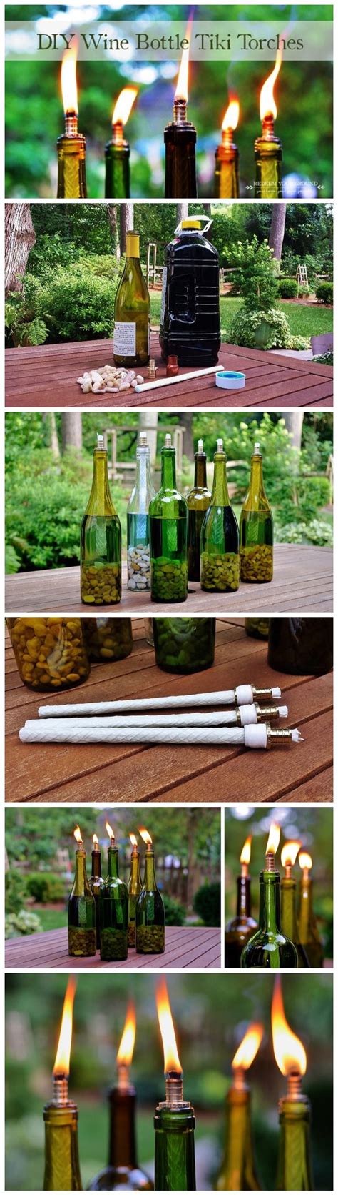 Diy Wine Bottle Tiki Torch Pictures Photos And Images For Facebook