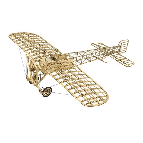 Buy Balsa Wood Airplane Kits Diy Bleriot Wooden Models Aircraft Laser