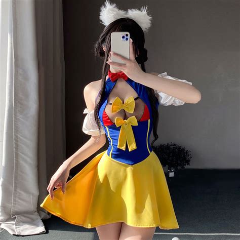 Sexy Princess Costume Dress Snow White Costume For Women Yomorio