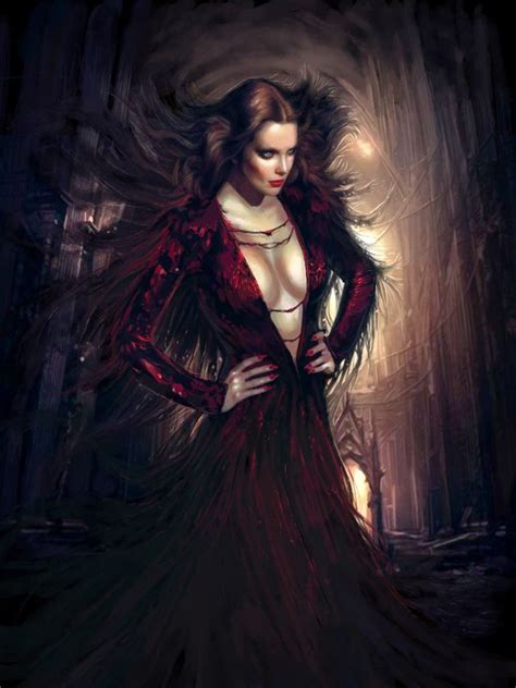 Gothic Woman Fantasy Art In 2019 Vampire Art Fantasy Art Gothic