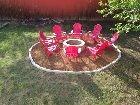 In addition to building a very simple and standard fire pit, this design also includes a especially terraformed seating area in the midst of the garden. Pin on Lakehouse