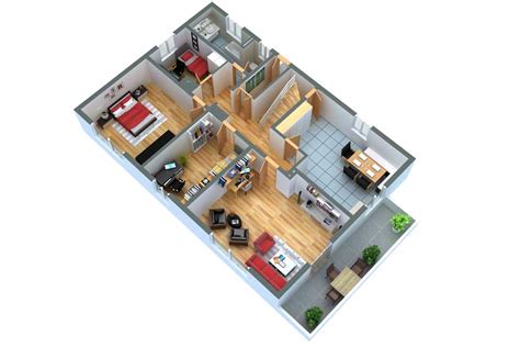 Die deutsche grundriss ag erstellt 2d + 3d grundrisse, visualisierungen und passende branchenlösungen für die immobilienbranche. GRUNDRISSProfi • 3D Grundriss