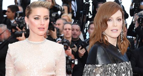 Amber Heard And Julianne Moore Stun At ‘les Miserables Cannes Premiere