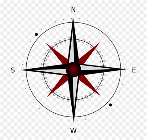 Compass Showing North South East West - Foto Kolekcija