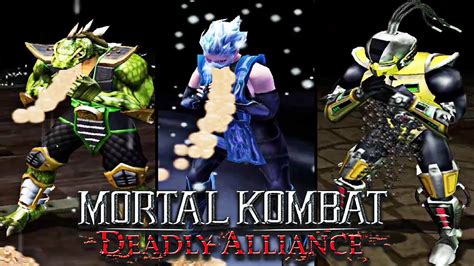 Mortal Kombat Deadly Alliance Sonya Blade Kiss Of Death Fatality On