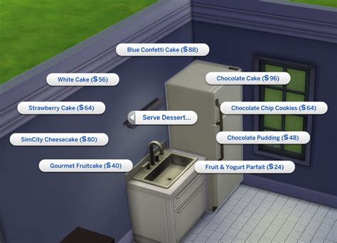 Sims 4 Custom Junk Food