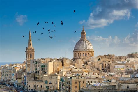Valletta Maltas Spännande Huvudstad