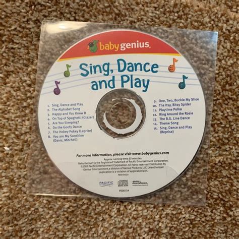 Baby Genius Media Baby Genius Sing Dance And Play Cd Poshmark