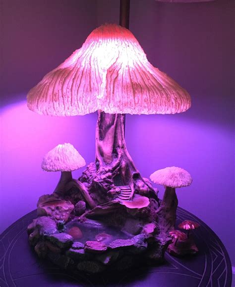 Mushroom Lamp 1 Out Of 5 From My Collection Rmycology