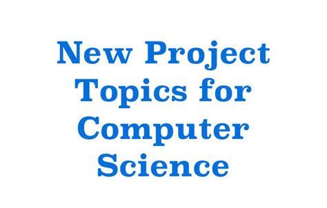 All computer science project topics listed below have their source codes attach to their material. 15 Computer Science Research Paper Topics (Java & PHP ...