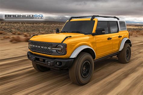 Ford Bronco Looks Like A Badass Flaunting Sasquatch Package Carbuzz