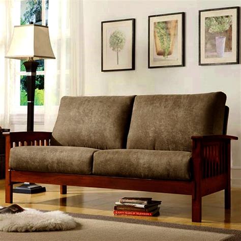 Mission Style Sofa Set Baci Living Room
