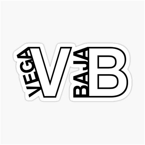 Vega Baja Letters Sticker By Snxworld Redbubble