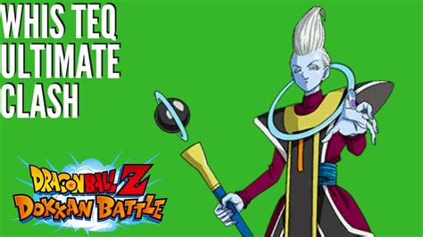 These are the skills, super attacks, and ultimate attacks unlocked through training as a heavy type hero in hero mode. WHIS TEQ ULTIMATE CLASH - DRAGON BALL Z DOKKAN BATTLE ...