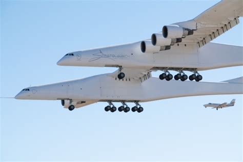 Stratolaunch Puts Worlds Biggest Airplane Into The Sky For First Time