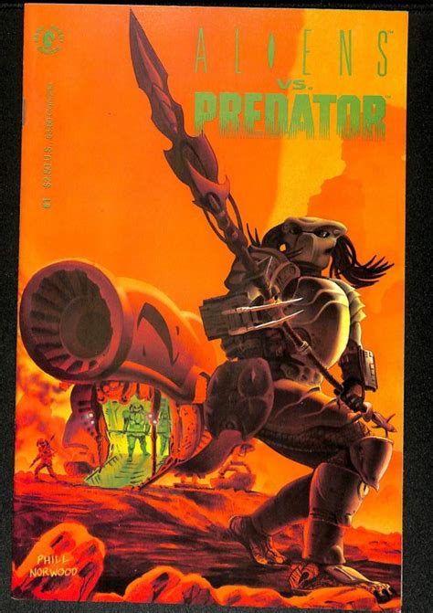 Aliens Vs Predator 1 1990 Comic Books Copper Age Horror And Sci