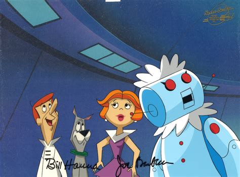 George Jetson With Jane Rosie And Astro
