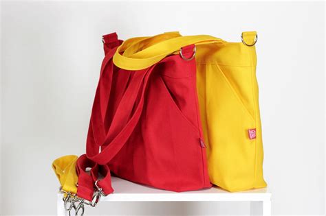 Canvas Shoulder Crossbody Bag Purse Diaper Shopping Carry All Bag T