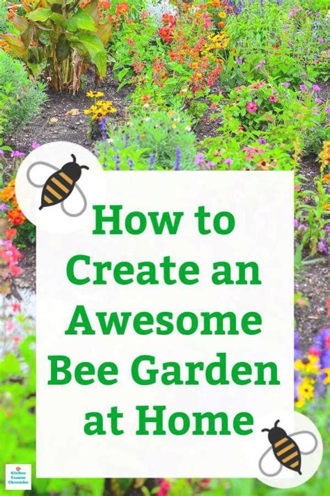Design And Layout A Bee Garden For Your Yard What When And How To
