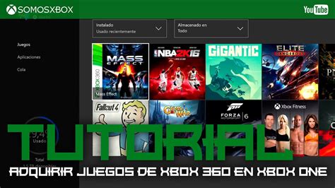 La consola xbox360 es una de las mas usadas del mundo y posee los mejores juegos aparte de la ps4. Guía | Instalar y adquirir juegos de Xbox 360 en Xbox One ...