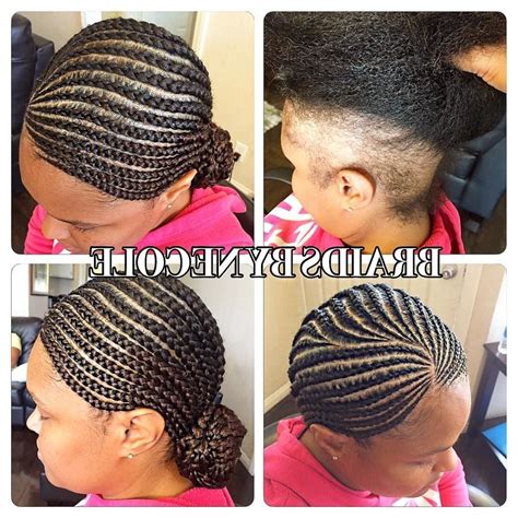 2023 Latest Cornrows Hairstyles For Thin Edges