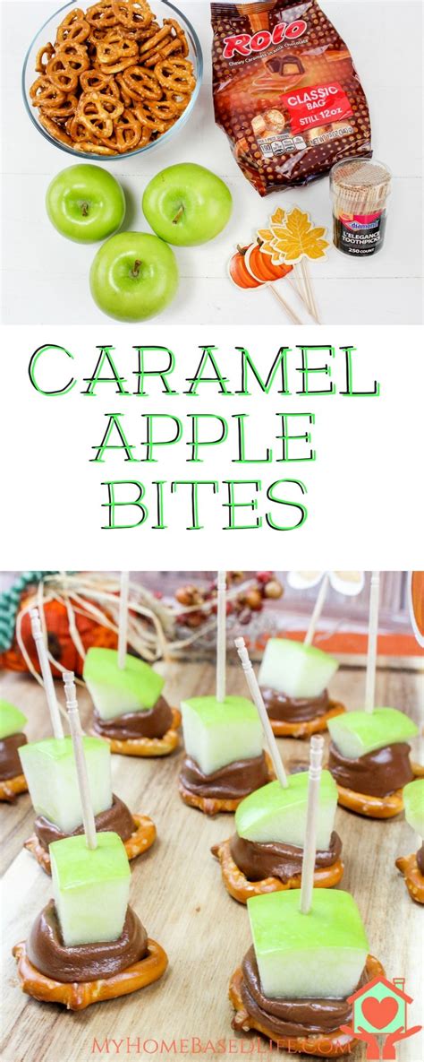 Easy Mini Caramel Apple Bites Recipe My Hme Based Life