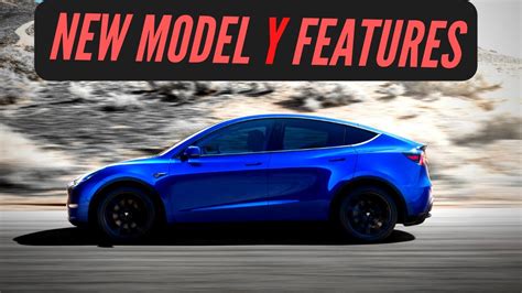 Every New Feature On The Tesla Model Y Youtube