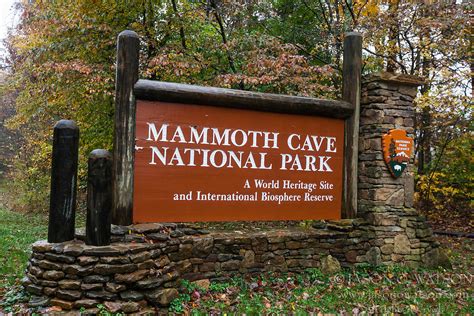 Mammoth Cave National Park Entrance Sign Jason O Watson Photography Llc