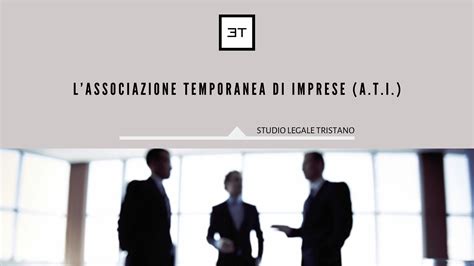 Ati E Rti Raggruppamento E Associazione Temporanea Imprese