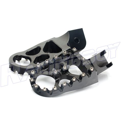 Mx Off Road Wide Foot Pegs Pedals Footrest For Bmw F650gs F700gs F800gs