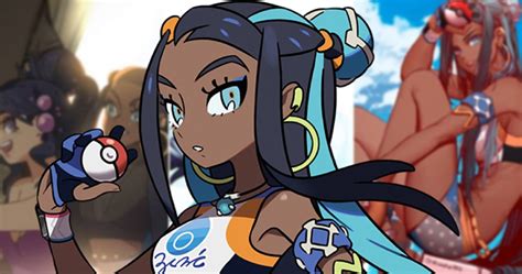 Pok Mon Nessa Fan Art Pictures That Prove She S The Best Water Type Gym Leader