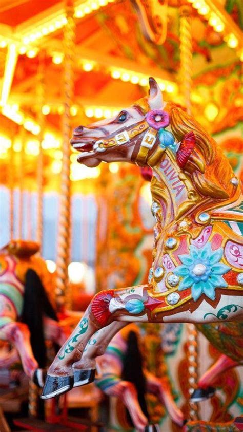 Pretty Country Fair Parc Dattraction Carnival Rides Painted Pony