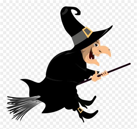 Cute Witch On Broom Clipart 20 Free Cliparts Download