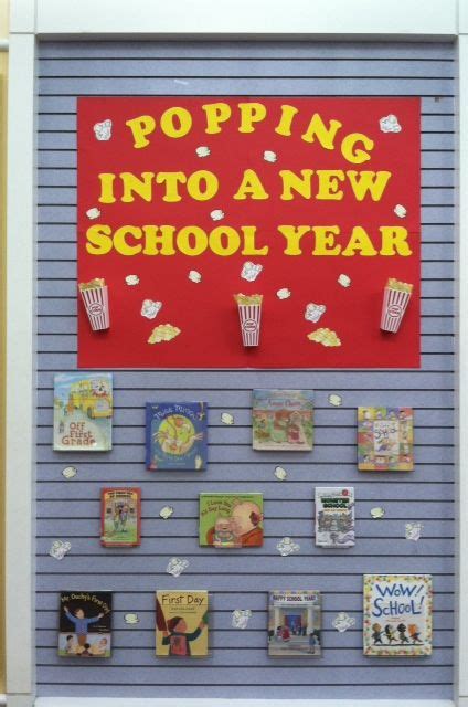 Book Display About Back To School Library Book Displays School