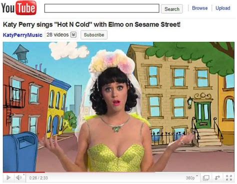 Katy Perry Gets Kicked Off Sesame Street For Showing Too Much Cleavage The Mercury News