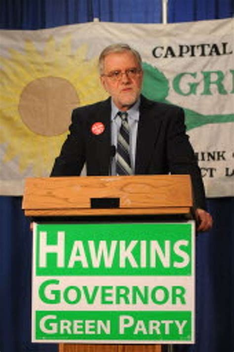 Greens Support Hawkins For Governor
