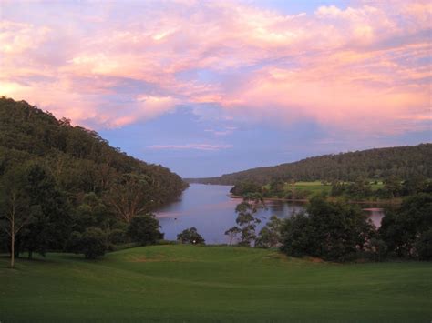 View Of The Shoalhaven River From The Verandah Of Riversdale In Nsw