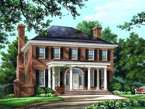 Colonial Style House Plan 86225 With 4 Bed 5 Bath