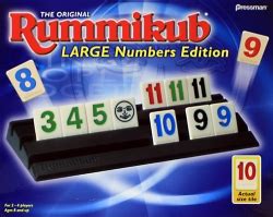 Beat your rummy friend circle. Rummikub Large Numbers Edition, brought to you by Rummy ...