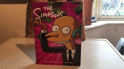 The Simpsons Season 21 Bootleg Dvd Unboxing Youtube