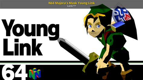 N64 Majoras Mask Young Link Super Smash Bros Ultimate Mods