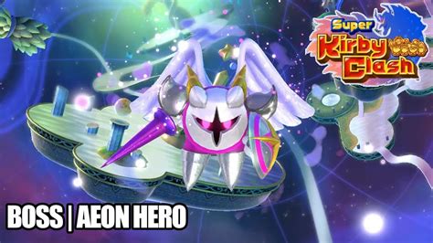 Super Kirby Clash Boss Aeon Hero Nintendo Switch Youtube