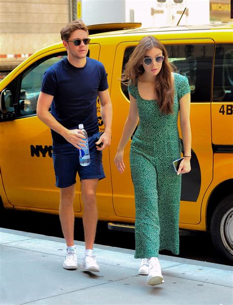 Hailee Steinfeld And Niall Horan Shopping At Saks Fifth Avenue In New